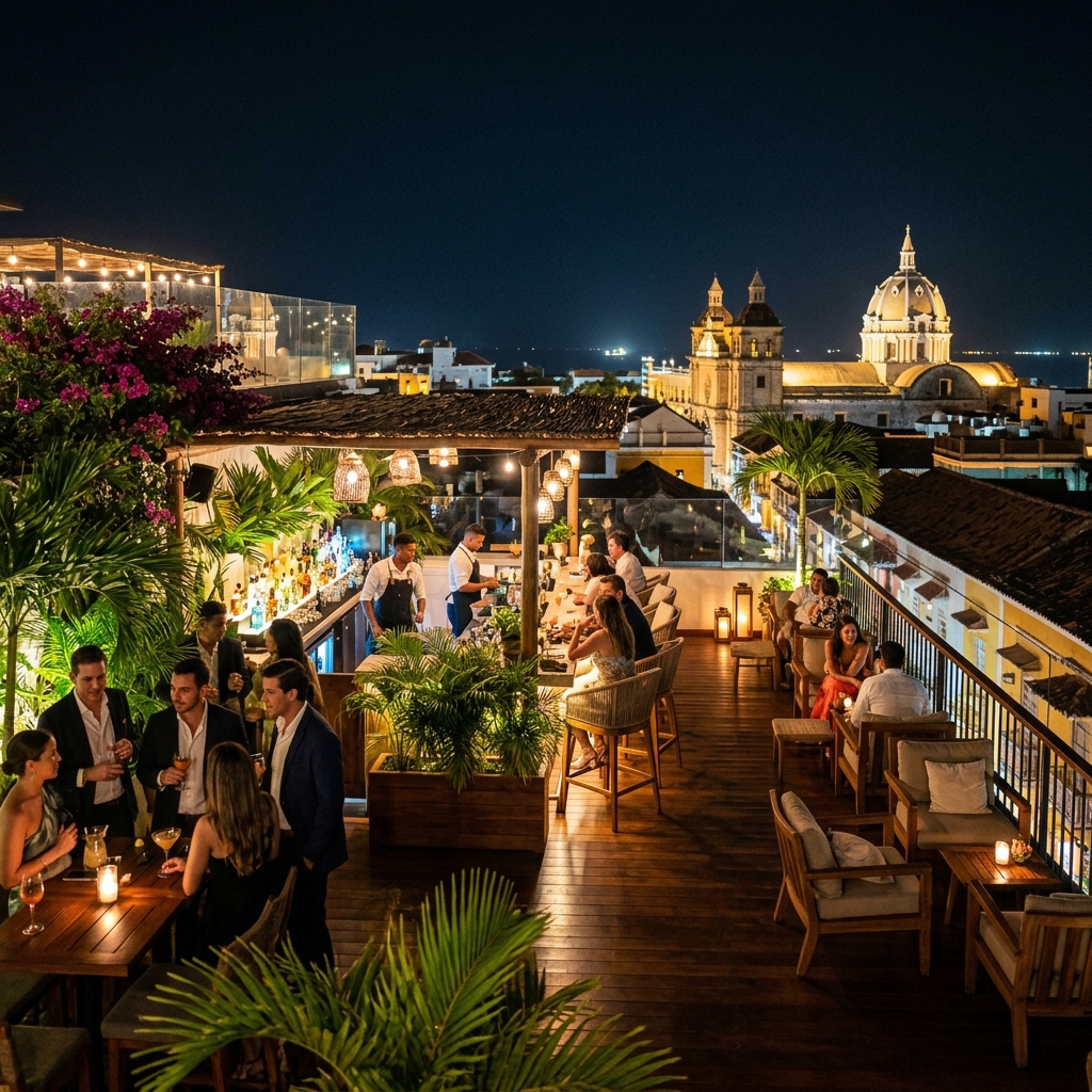 Los Mejores Rooftops en Cartagena: Por qué Casa Palenque es el #1